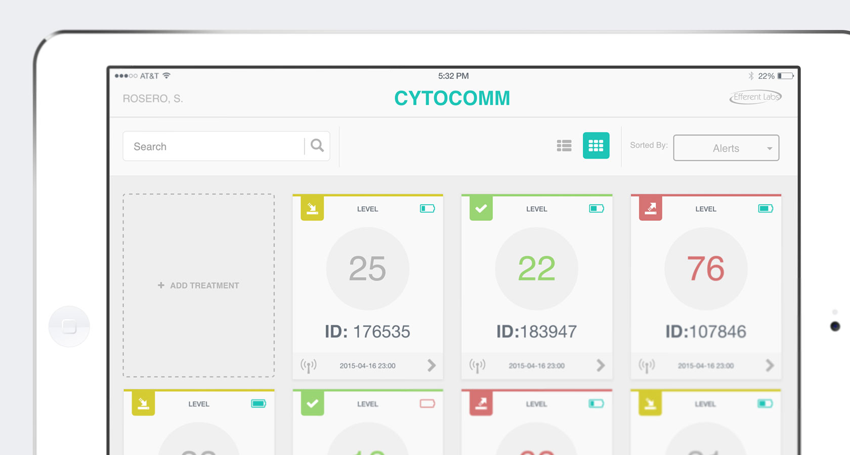 Cytocomm Home Screenshot