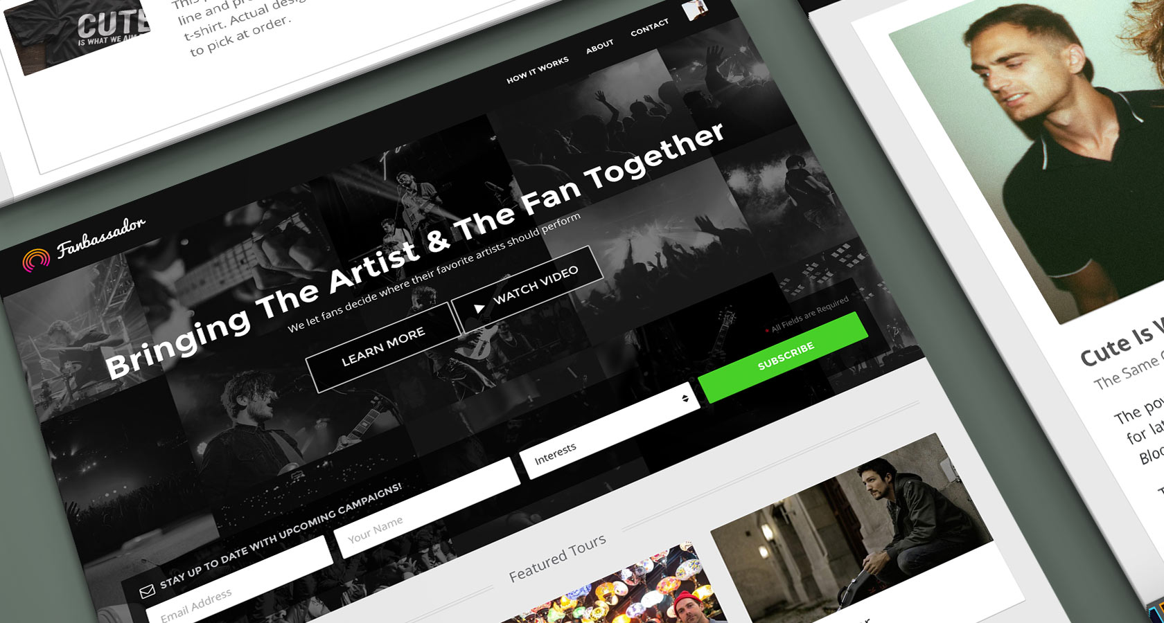 Fanbassador Screenshot