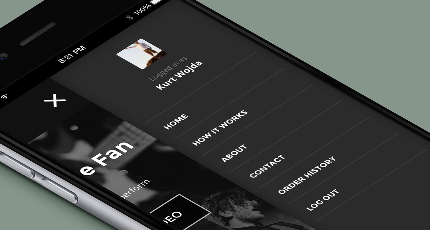 Fanbassador Mobile Screenshot