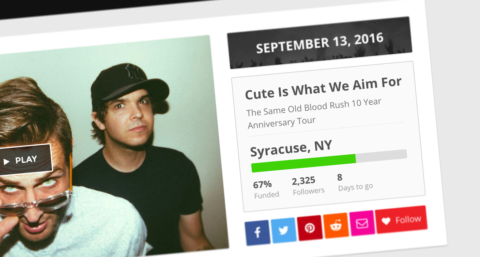 Fanbassador Show Screenshot