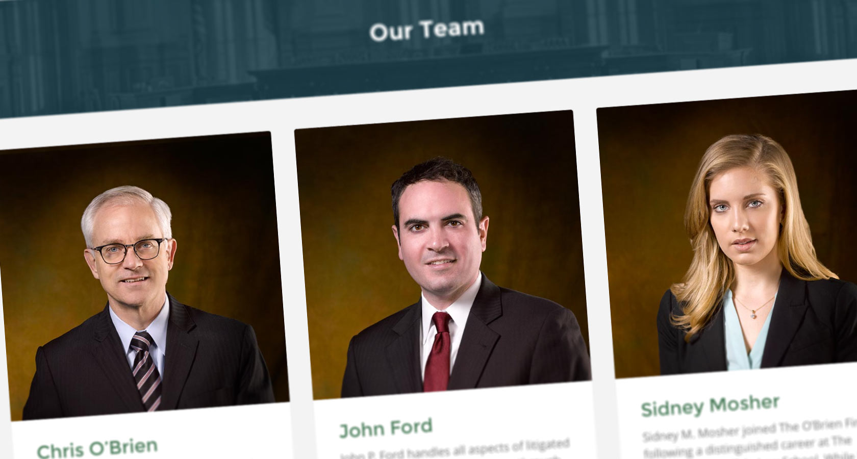 O'Brien Team Screenshot